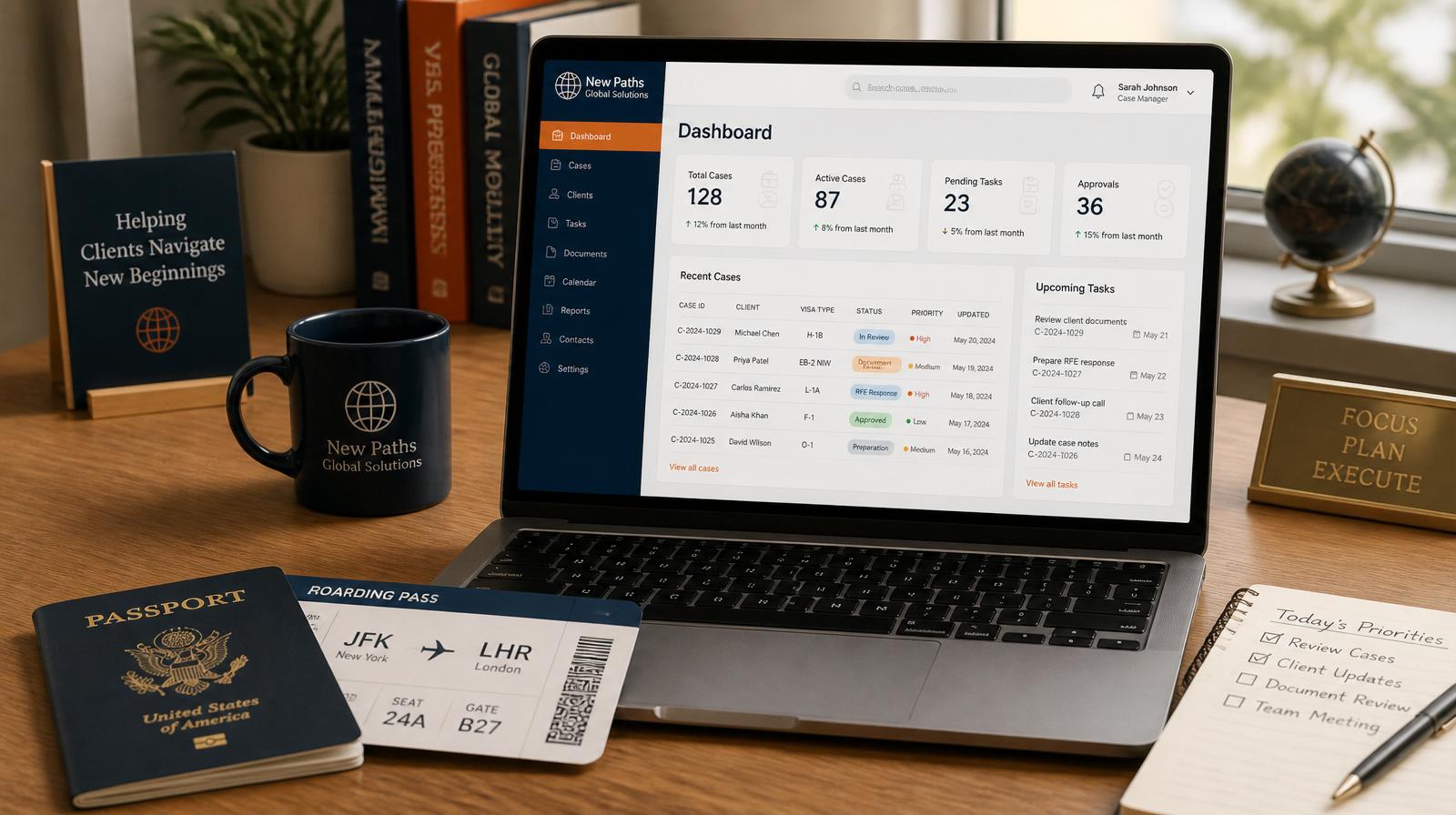 EzyMigrate — Immigration & Visa Case Management